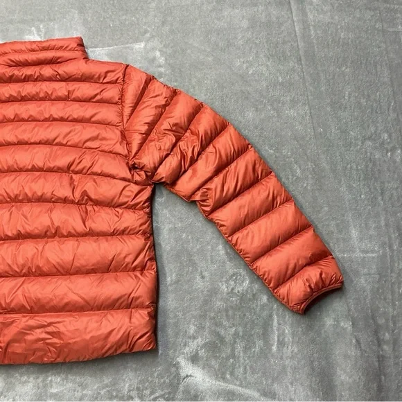 REI co-op 650 Down Puffer Jacket Womens Large redrock outdoor hiking lightweight - Picture 9 of 14